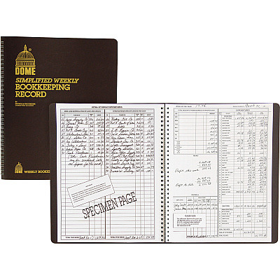 Dome Bookkeeping Record Book (DOM600)