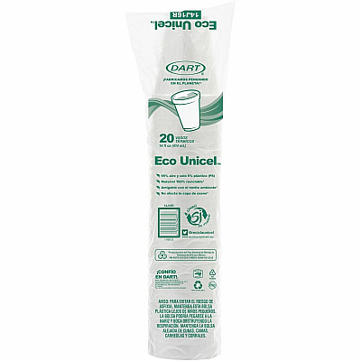 Dart 14 oz Squat Insulated Foam Cups (DCC14J16)