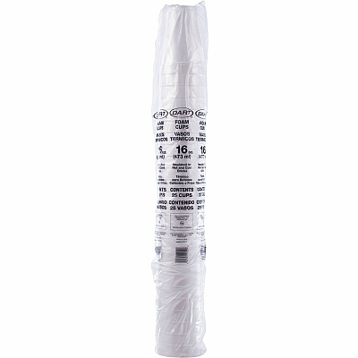 Dart 16 oz Insulated Foam Cups (DCC16J16)