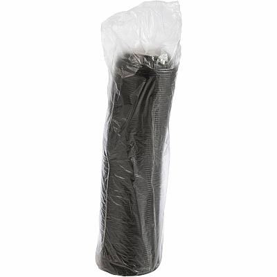 Dart Black Plastic Reclosable Lids (DCC16RCLBLK)