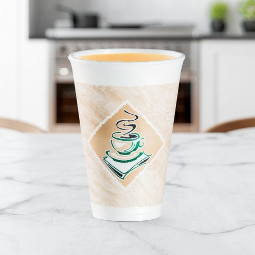 Dart Cafe G Design Foam Cups (16X16G)