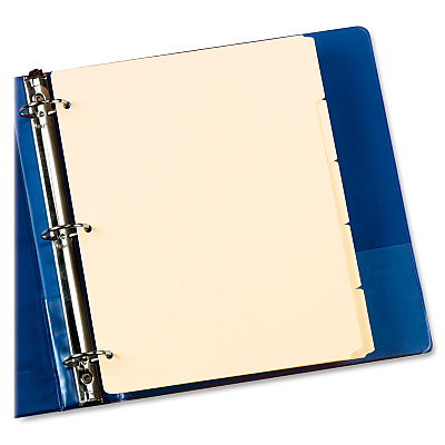 Oxford Ring Book Index Sheets (OXF13V)