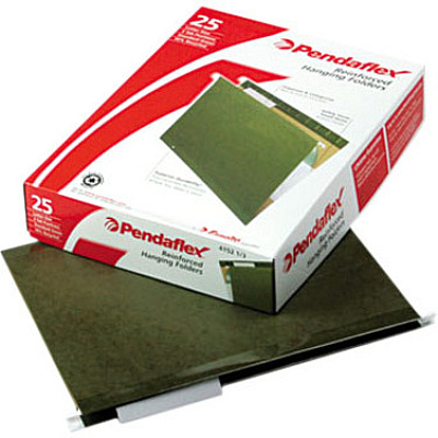 Pendaflex 1/3 Tab Cut Letter Recycled Hanging Folder (PFX415213)