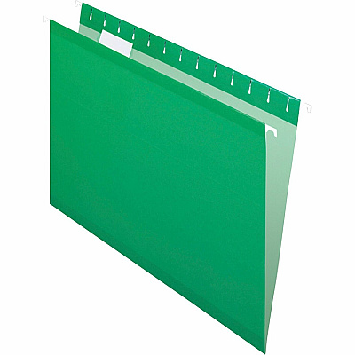 Pendaflex 1/5 Tab Cut Letter Recycled Hanging Folder (PFX415215BGR)