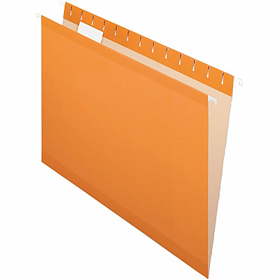Pendaflex 1/5 Tab Cut Letter Recycled Hanging Folder (PFX415215ORA)