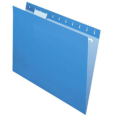 Pendaflex Essentials 1/5 Tab Cut Letter Recycled Hanging Folder (PFX81603)