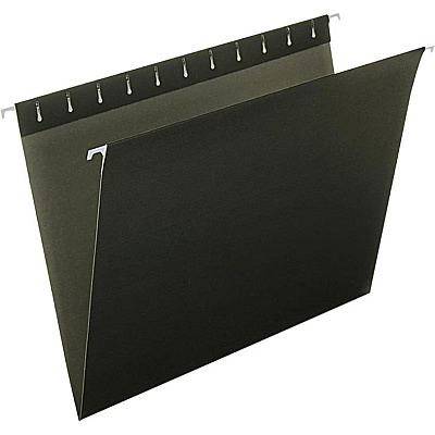 Pendaflex Essentials 1/5 Tab Cut Letter Recycled Hanging Folder (PFX81605)