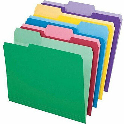 Pendaflex 1/3 Tab Cut Letter Recycled Top Tab File Folder (PFX84370)