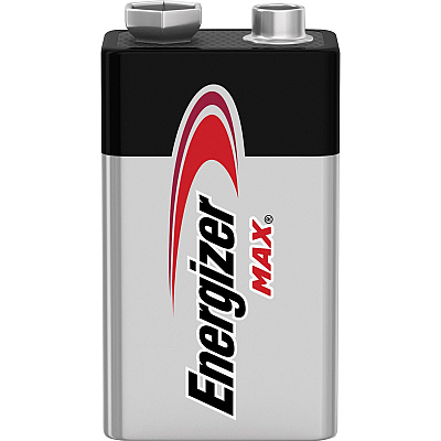 Energizer 9-Volt MAX Alkaline Batteries (EVE522BP2)