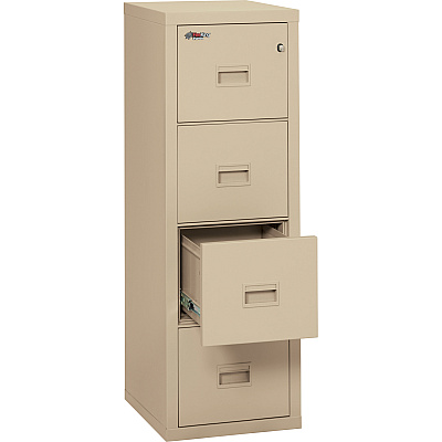 FireKing Insulated Turtle File Cabinet - 4-Drawer (FIR4R1822CPA)