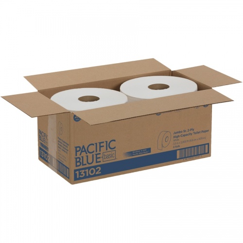 Pacific Blue Basic Jumbo Sr. High Capacity Toilet Paper (13102)