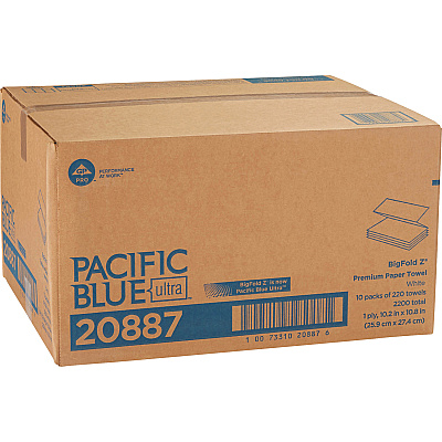 Pacific Blue Ultra Big Fold Z Premium Paper Towels (GPC20887)