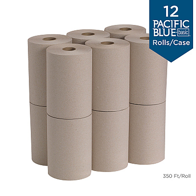 Pacific Blue Basic Recycled Paper Towel Roll (GPC26401)