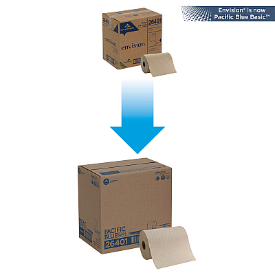 Pacific Blue Basic Recycled Paper Towel Roll (GPC26401)
