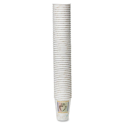 Dixie PerfecTouch 12 oz Insulated Paper Hot Coffee Cups by GP Pro (DXE5342CDPK)