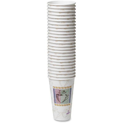 Dixie PerfecTouch 16 oz Insulated Paper Hot Coffee Cups by GP Pro (DXE5356CD)