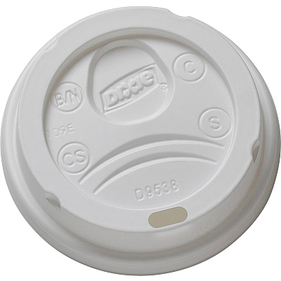 Dixie Small Hot Cup Lids by GP Pro (DXE9538DX)