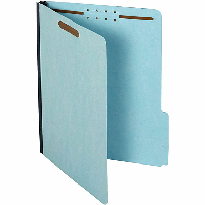 Pendaflex 1/3 Tab Cut Letter Recycled Classification Folder (PFX615F213BLU)