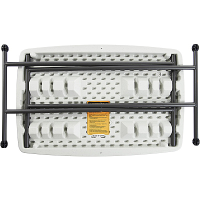 Iceberg IndestrucTable TOO 1200 Series Adjustable Personal Folding Table (ICE65490)