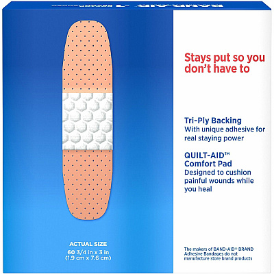 BAND-AID Tru-Stay Plastic Strips Adhesive Bandages (JOJ5635)