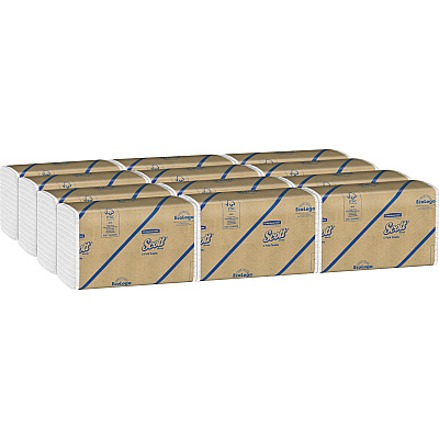 Scott Essential C Fold Paper Towels with Fast-Drying Absorbency Pockets (KCC01510)