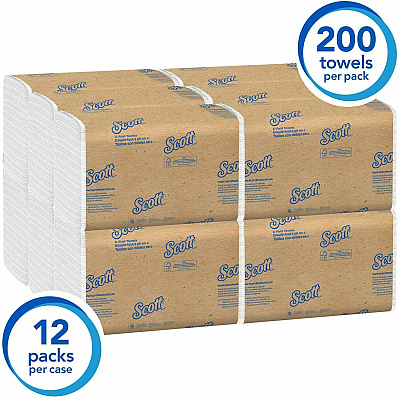 Scott Essential C Fold Paper Towels with Fast-Drying Absorbency Pockets (KCC01510)