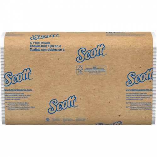 Scott Essential C Fold Paper Towels with Fast-Drying Absorbency Pockets (01510)