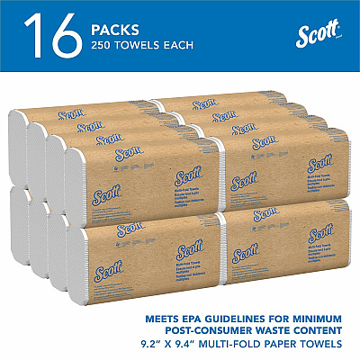 Scott Multifold Paper Towels with Absorbency Pockets (KCC01804)