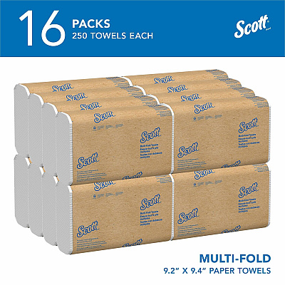 Scott Multifold Paper Towels with Absorbency Pockets (KCC01840)