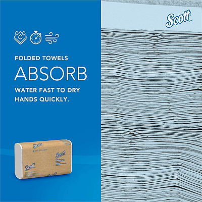 Scott Multifold Paper Towels with Absorbency Pockets (KCC01840)