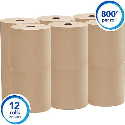 Scott 100% Recycled Fiber Hard Roll Paper Towels with Absorbency Pockets (KCC04142)