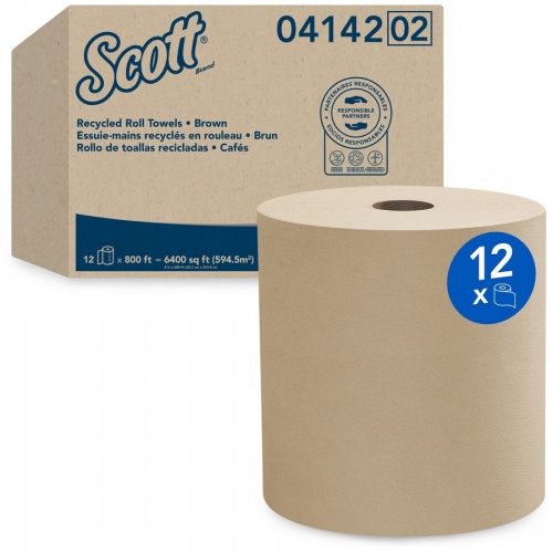 Scott Brown Hard Roll Towels (04142)