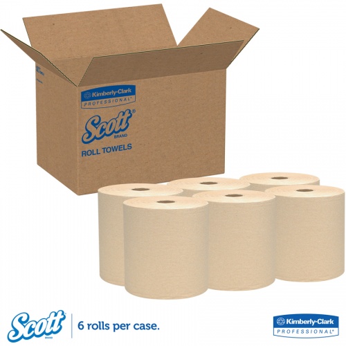 Scott Brown Hard Roll Towels (04142)