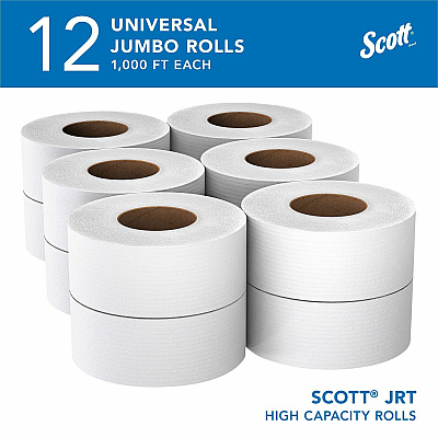 Scott High-Capacity Jumbo Roll Toilet Paper (KCC07805)