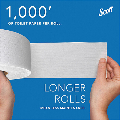 Scott High-Capacity Jumbo Roll Toilet Paper (KCC07805)