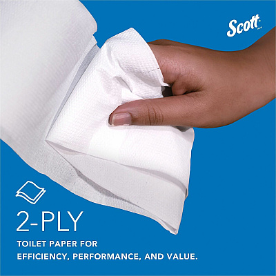 Scott High-Capacity Jumbo Roll Toilet Paper (KCC07805)