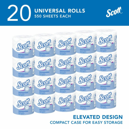 Scott Standard Roll Toilet Paper, Small Business Collection (13607)