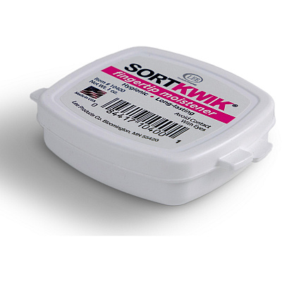 LEE Sortkwik Fingertip Moistener with Nonskid Base (LEE10400)