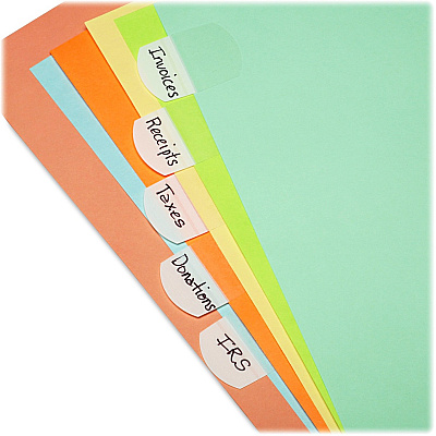 LEE Removable Hefty Index Tabs (LEE13105)