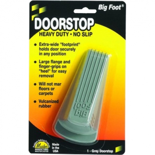 Big Foot Doorstop, Gray (00941)