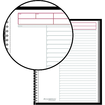 Mead 1 - Subject Action Planner Notebook - Letter (MEA06064)