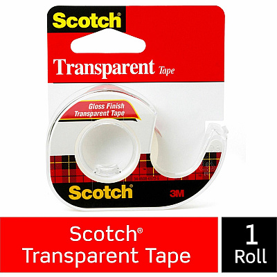 Scotch Gloss Finish Transparent Tape (MMM144)
