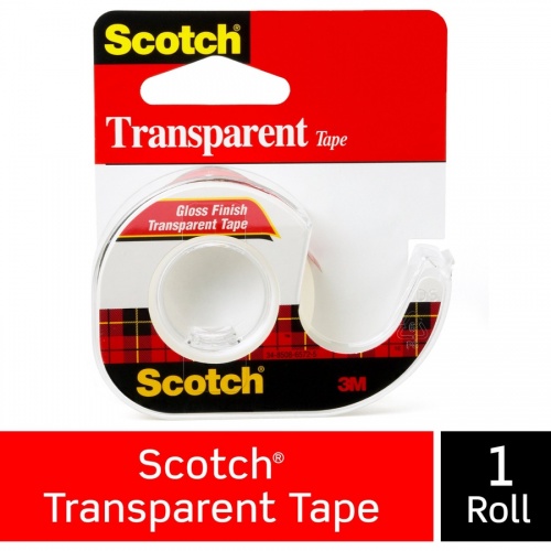 Scotch Gloss Finish Transparent Tape (144)