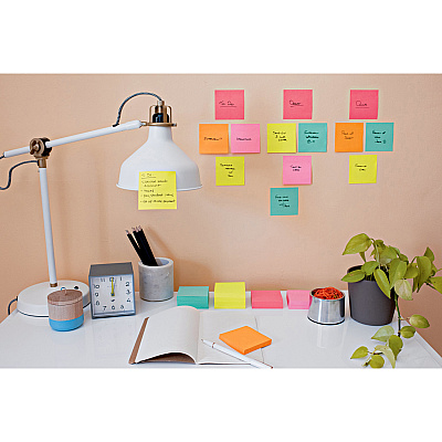 Post-it Super Sticky Notes - Supernova Neons Color Collection (MMM3321SSAN)