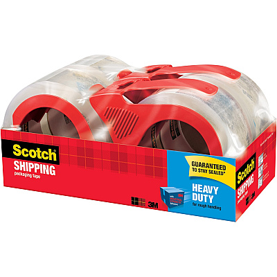 Scotch Heavy-Duty Shipping/Packaging Tape (MMM38504RD)