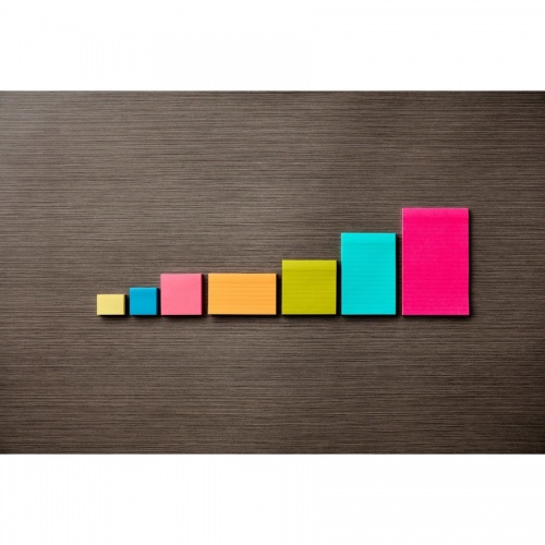 Post-it Notes Original Lined Notepads - Poptimistic Color Collection (6355AN)
