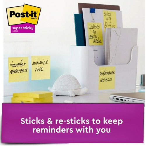 Post-it Super Sticky Notes (65412SSCY)