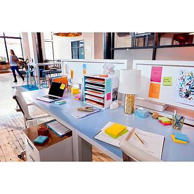 Post-it Super Sticky Notes - Energy Boost Color Collection (MMM65412SSUC)