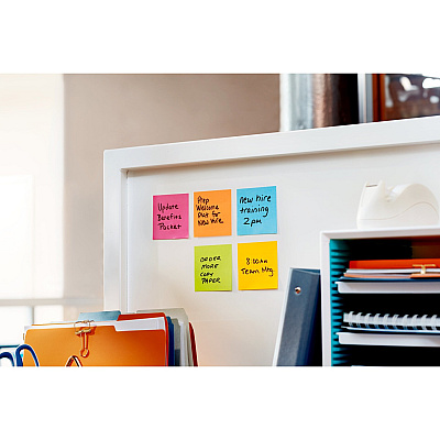 Post-it Super Sticky Notes - Energy Boost Color Collection (MMM65412SSUC)
