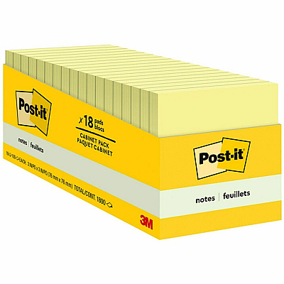Post-it Notes Cabinet Pack (MMM65418CP)